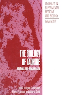 Couverture_The Biology of Taurine