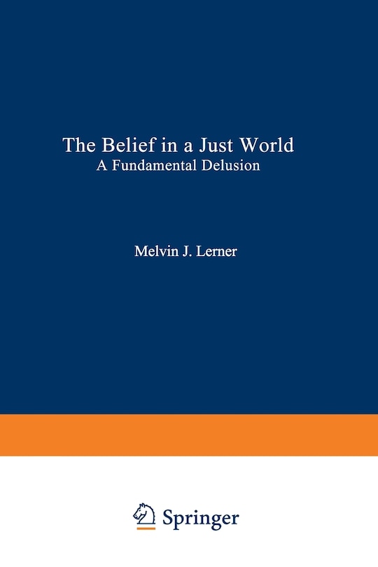 Couverture_The Belief in a Just World