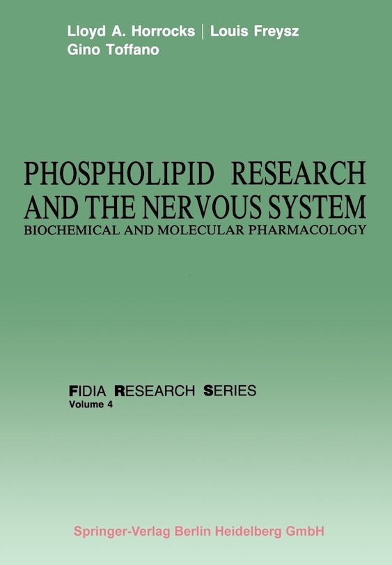 Front cover_Phospholipid Research and the Nervous System