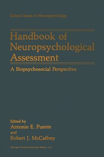 Front cover_Handbook of Neuropsychological Assessment