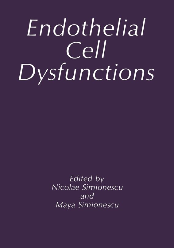 Couverture_Endothelial Cell Dysfunctions