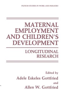 Front cover_Maternal Employment and Children's Development
