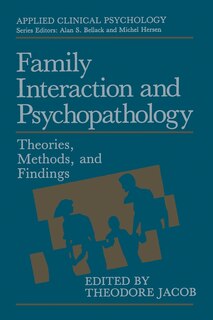 Couverture_Family Interaction and Psychopathology
