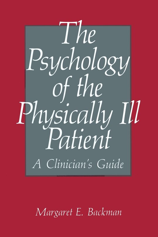 Couverture_The Psychology Of The Physically Ill Patient
