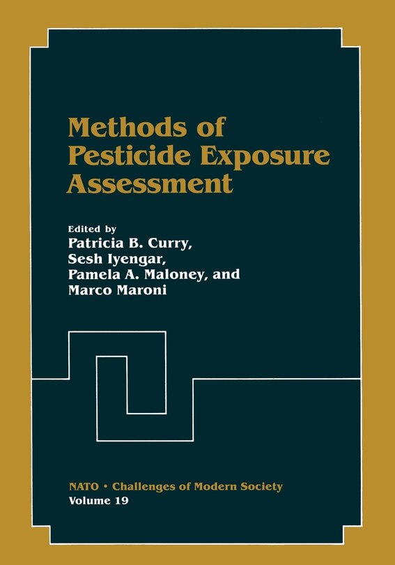 Front cover_Methods of Pesticide Exposure Assessment