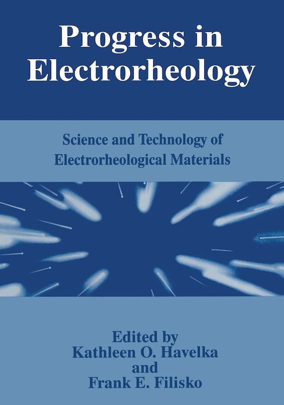 Couverture_Progress in Electrorheology