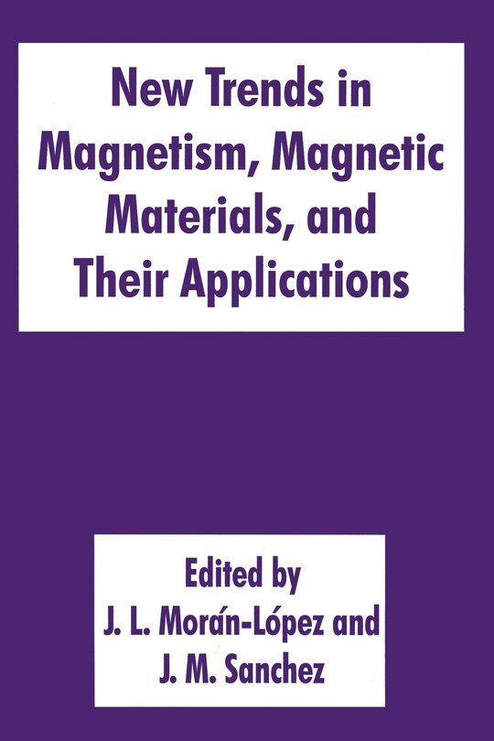 Front cover_New Trends in Magnetism, Magnetic Materials, and Their Applications