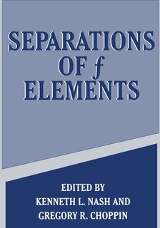 Couverture_Separations of f Elements