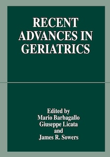 Front cover_Recent Advances in Geriatrics