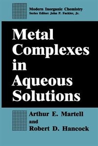 Front cover_Metal Complexes in Aqueous Solutions