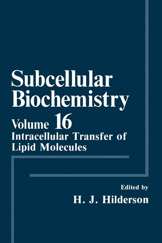 Couverture_Subcellular Biochemistry