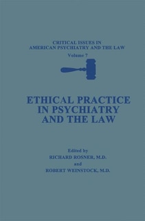Front cover_Ethical Practice in Psychiatry and the Law