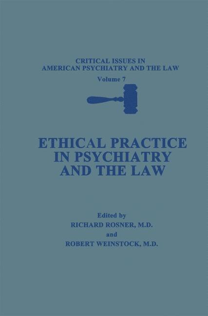 Front cover_Ethical Practice in Psychiatry and the Law