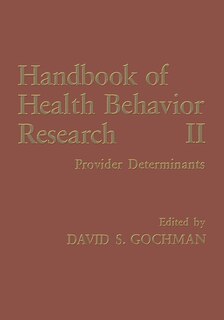 Front cover_Handbook of Health Behavior Research II