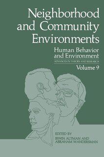 Front cover_Neighborhood and Community Environments