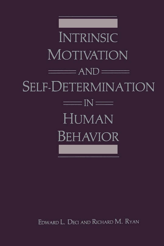 Front cover_Intrinsic Motivation and Self-Determination in Human Behavior