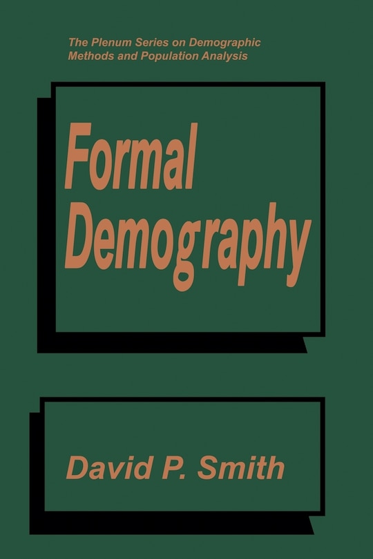 Front cover_Formal Demography
