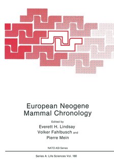 Front cover_European Neogene Mammal Chronology