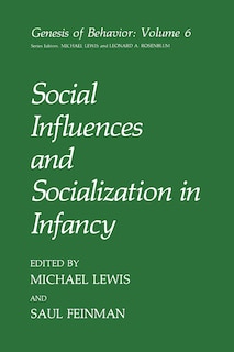 Front cover_Social Influences and Socialization in Infancy