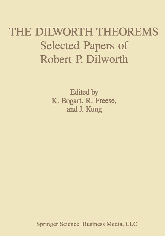 Couverture_The Dilworth Theorems