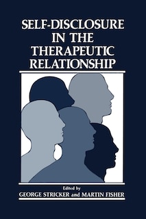 Front cover_Self-Disclosure in the Therapeutic Relationship