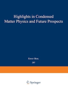 Front cover_Highlights in Condensed Matter Physics and Future Prospects