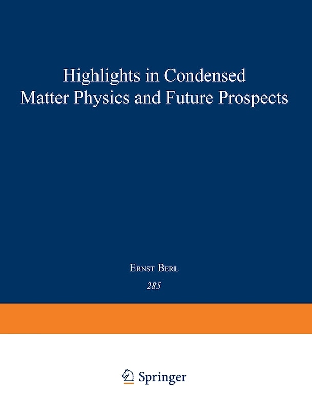 Front cover_Highlights in Condensed Matter Physics and Future Prospects
