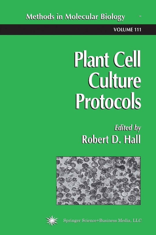 Front cover_Plant Cell Culture Protocols