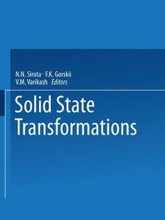 Front cover_Solid State Transformations