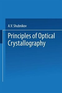 Front cover_Principles of Optical Crystallography