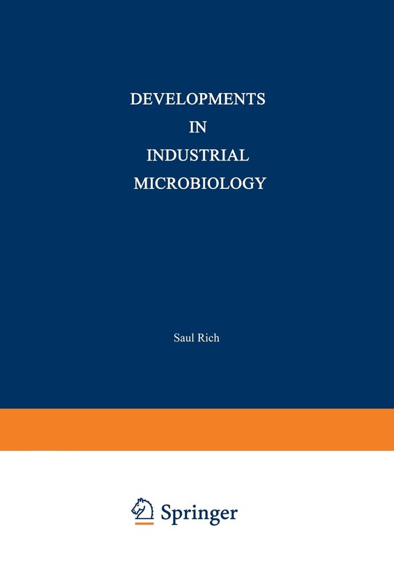 Front cover_Developments in Industrial Microbiology