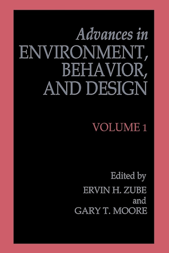 Couverture_Advances in Environment, Behavior, and Design