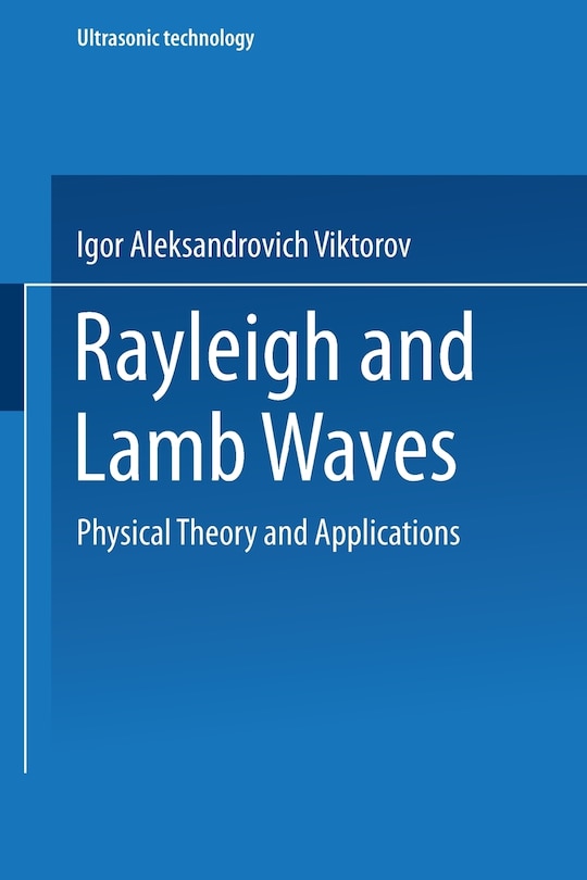 Couverture_Rayleigh and Lamb Waves
