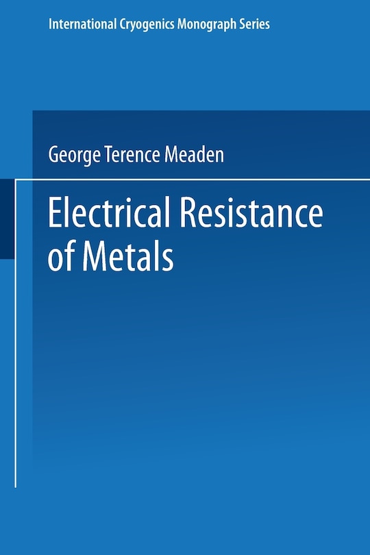 Front cover_Electrical Resistance of Metals