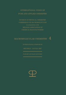 Front cover_La Chimie Macromoléculaire--4 / Macromolecular Chemistry--4