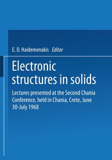 Couverture_Electronic Structures in Solids