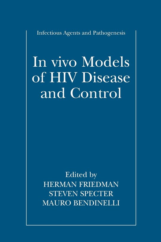 Front cover_In vivo Models of HIV Disease and Control