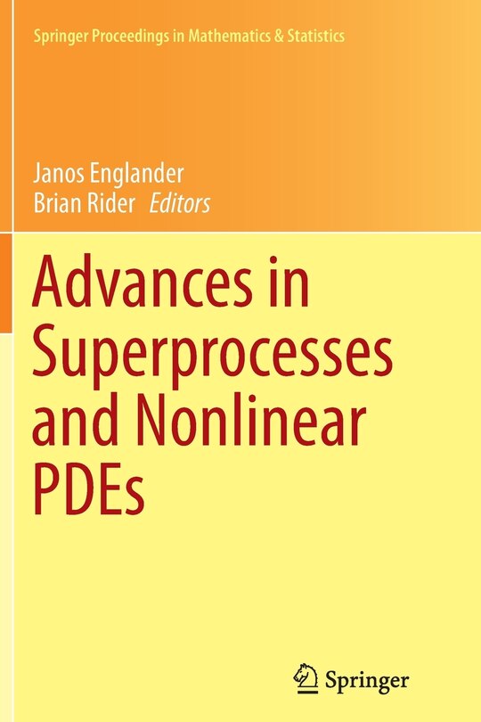 Couverture_Advances in Superprocesses and Nonlinear PDEs