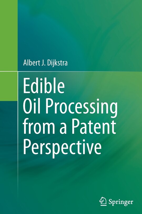 Front cover_Edible Oil Processing from a Patent Perspective