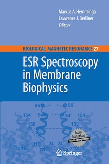 Front cover_ESR Spectroscopy in Membrane Biophysics