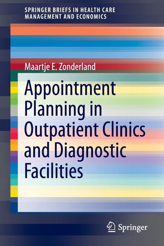 Front cover_Appointment Planning in Outpatient Clinics and Diagnostic Facilities