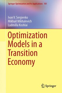 Front cover_Optimization Models in a Transition Economy