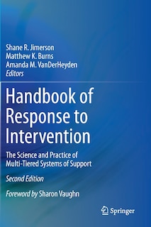 Front cover_Handbook Of Response To Intervention