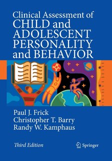 Couverture_Clinical Assessment Of Child And Adolescent Personality And Behavior