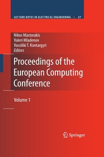 Couverture_Proceedings Of The European Computing Conference