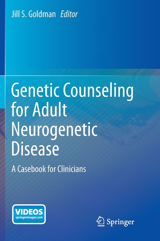 Couverture_Genetic Counseling For Adult Neurogenetic Disease