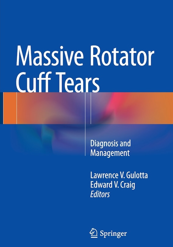 Couverture_Massive Rotator Cuff Tears