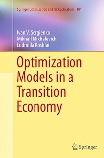 Front cover_Optimization Models In A Transition Economy