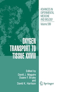 Couverture_Oxygen Transport To Tissue Xxviii