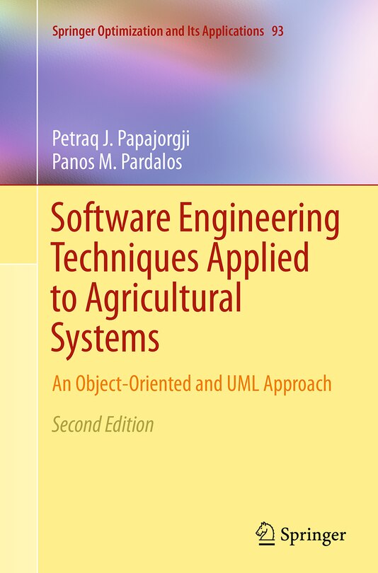 Front cover_Software Engineering Techniques Applied To Agricultural Systems
